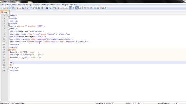 PHP - Contact Form (1/1) смотреть онлайн