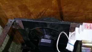 Отопление в гараже. Тепловентилятор (фанкоил) своими руками