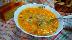 Рассольник с курицей