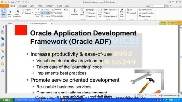 Oracle ADF Online Training & Video Classes Tekson IT Services смотреть онлайн