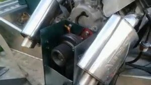 запуск двигателя KOHLER 40HP