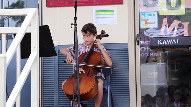 Archer plays the cello смотреть онлайн