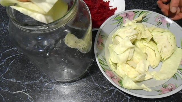 Маринованная красная капуста. ЗА СУТКИ! Быстрый горячий маринад. Пелюстка со свёклой.