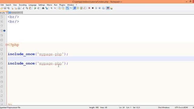 Module 25: how to work with  include and require function