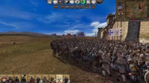 Medieval Total war 2 kingdoms Сталюга столпотворение