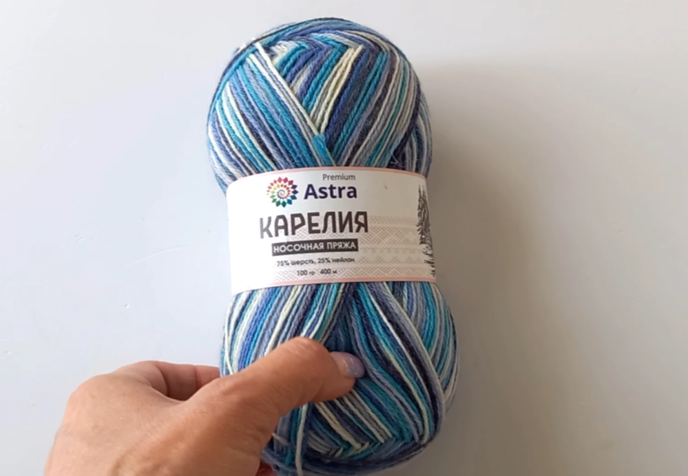 Обзор пряжи Карелия от компании Астра. Сравнение в пряжей Супервош от Ализе