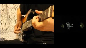 The Nightmare Before Christmas "This is halloween" Marilyn Manson full guitar cover.