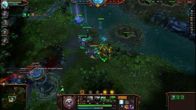 Magic Build Emerald Warden | Hon Midwars Gameplay смотреть онлайн