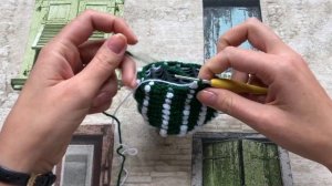 МК: КАКТУС КРЮЧКОМ.  CROCHET CACTUS