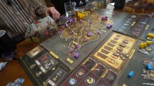 Создаем свою историю Игры Престолов! Обзор-репортаж-летсплей настольной Игры Престолов на 8 человек