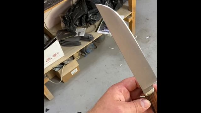 Нож «Приисковый» из порошковой стали м390 смотреть онлайн