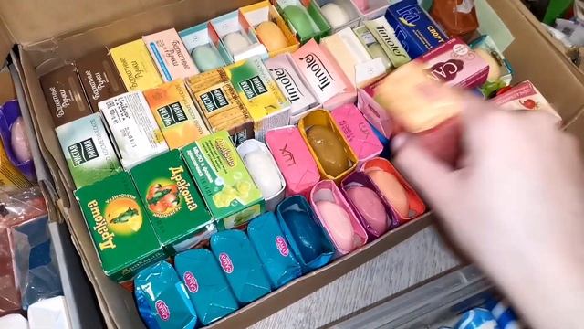ASMR.Showing my soap collection. About 3000 bars. Показываю мою коллекцию мыла.@SOAPIrinaASMR