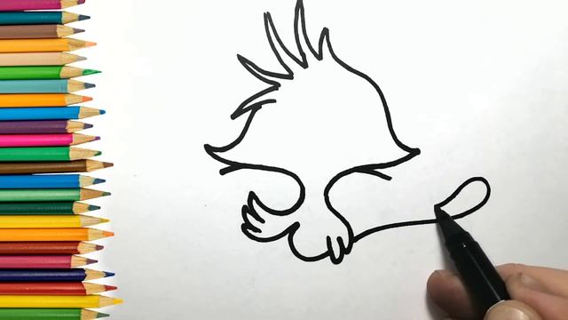 КАК нарисовать Птичку / Рисунки для срисовки