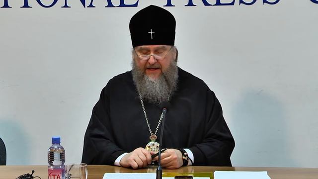 Пресс-конференция митрополита Александра. 5 января 2015 смотреть онлайн
