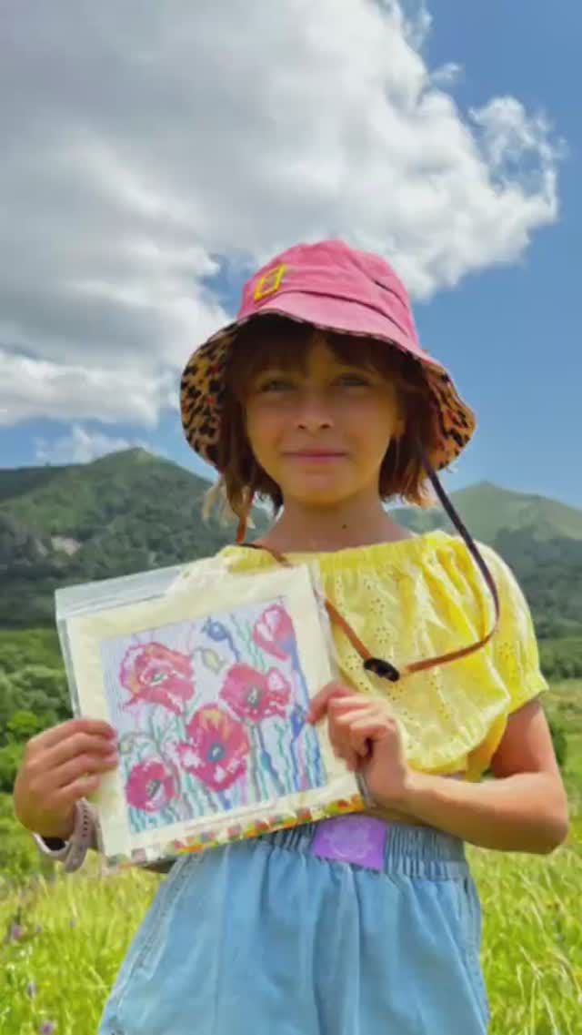 Алмазная мозаика. #дети #поделки #развивашки #мозаика #kids #crafts #creativity