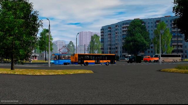 Trainz 2012 - Симулятор трамвая.Трамваи в Нагатино смотреть онлайн