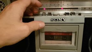 Sony CFS-V3 обзор , ремонт