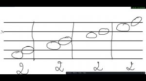 Интервалы. Прима. Секунда. Октава. Квинта. в нотной тетради. урок 3. Сольфеджио онлайн
