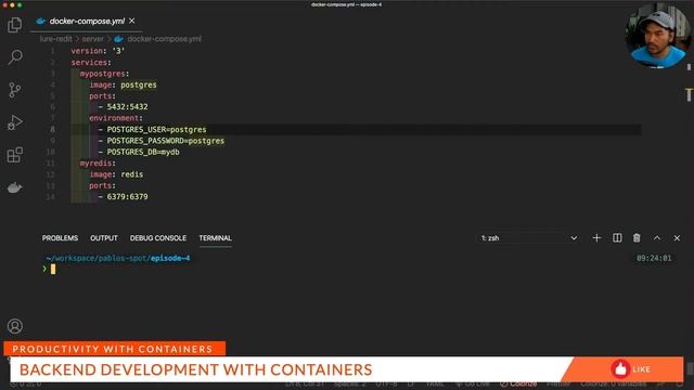Productivity with Containers - Backend Development with Containers смотреть онлайн
