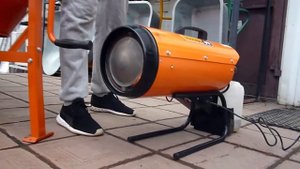 ТЕПЛОВАЯ ДИЗЕЛЬНАЯ ПУШКА Профтепло ДК-14ПК! Обзор и запуск.