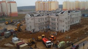 Строительство детского сада  №109. Гродно, Ольшанка