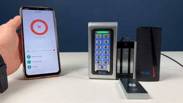 Подключение панелей доступа и считывателей PS-link