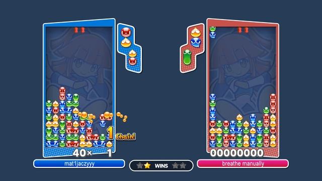 [Puyo Puyo Tetris] Tiny Puyo VS Online Battle смотреть онлайн