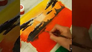 Урок рисования для детей 7-8 лет.