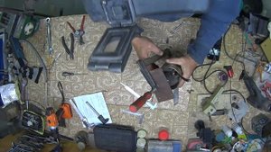 #132 Водолей -замена силового кабеля.