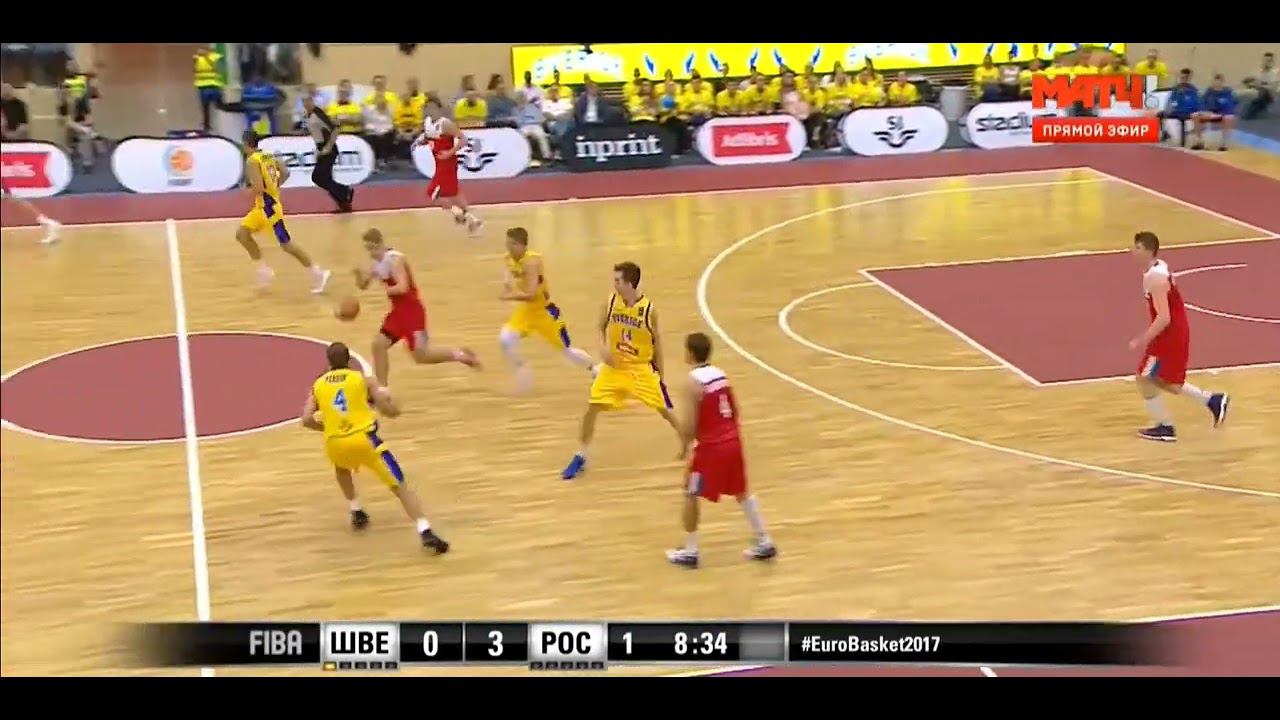 Разбитие личного прессинга сборной России (Сергей Базаревич) смотреть онлайн