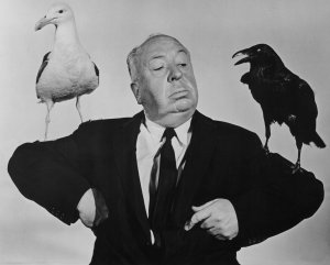 Альфред Хичкок презентует фильм «Птицы» (The Birds) 1963