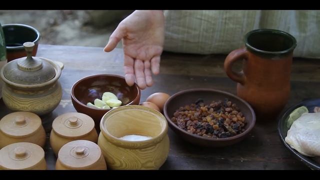 15 Средневековая кухня Фландрии. Курица с изюмом в летнее время смотреть онлайн