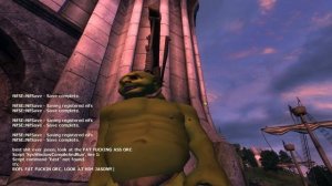 The fattest Orc in all of Tamriel, thanks to WAC mod