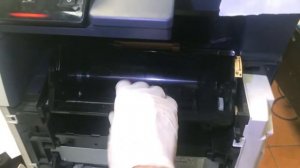 Как достать картридж из принтера Xerox VersaLink B405 Replacе Toner Cartridge . распечатать тестову