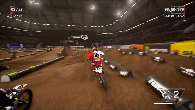 Jason Anderson #21  VS  Zach Osborne #16 | Husqvarna 450 FC  vs 250 FC | MXGP3 - AMA Supercross