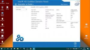 İntel hd graphics 4000 driver windows 10 64 bit indir