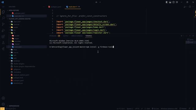 Add Firebase to your Flutter app  using FlutterFire  (أحدث طريقة)