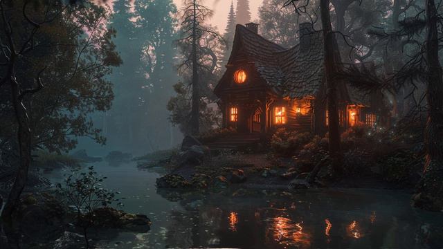 Improve your Sleep with the Relaxing Piano Music | Dreamy Senerity | ASMR Fantasy Scenery смотреть онлайн