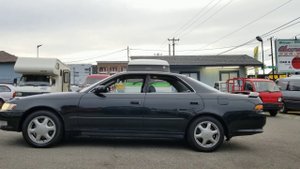 Toyota Mark II Tourer-V 1993 1JZ-GTE twin turbo Обзор Японского автомобиля с правым рулём