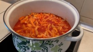 Ленивое лечо. Оочень простой, но вкусный рецепт.