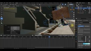 BLENDER 3.6 Сбор и анимации для новых сцен