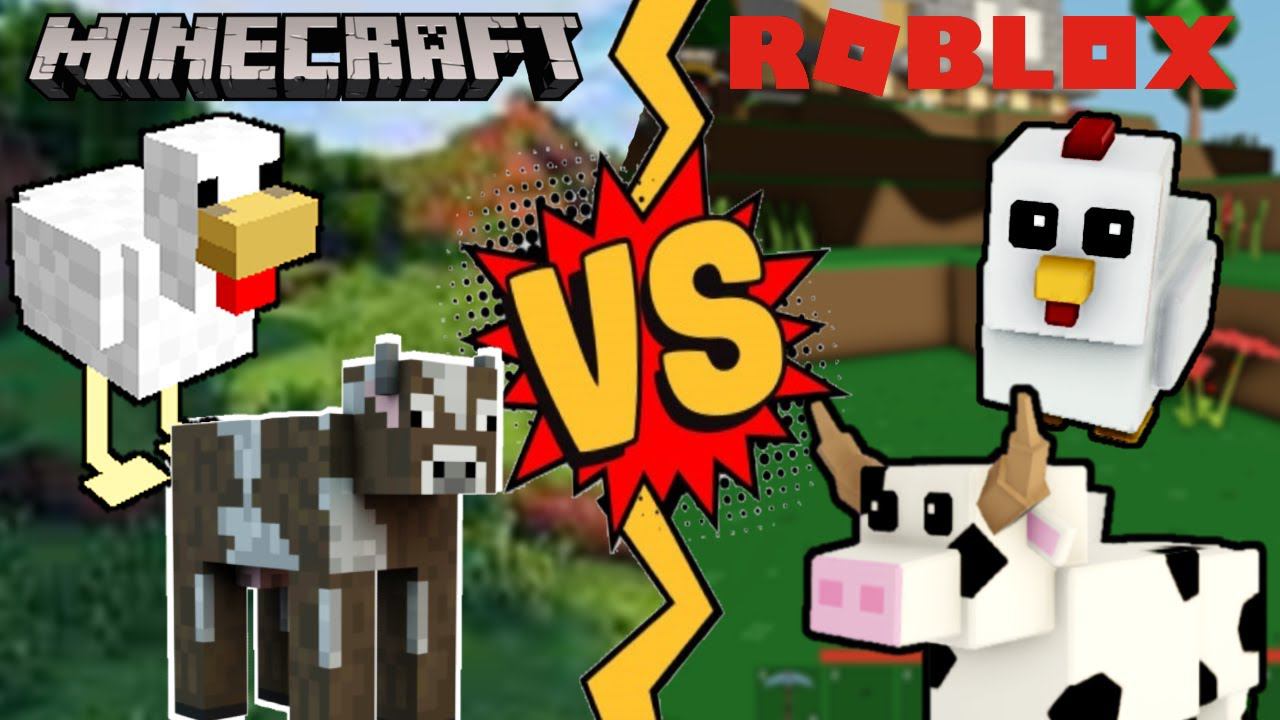 Minecraft VS Roblox