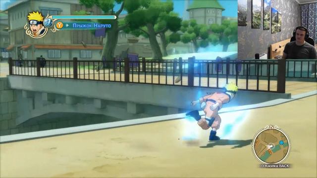 Naruto: Ultimate Ninja Storm Прохождение ► Серия 3 ► Джирайя! Легендарный Отшельник!