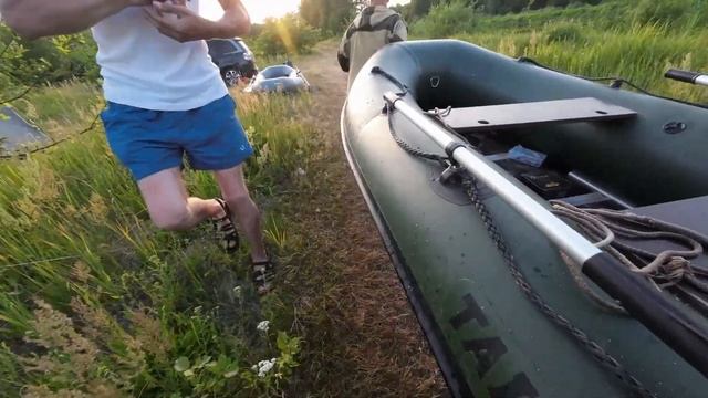 Три дня ловим рыбу на реке со спиннингами 2023. Рыбалка на ПВХ лодке #рыбалка #река #отдых смотреть онлайн