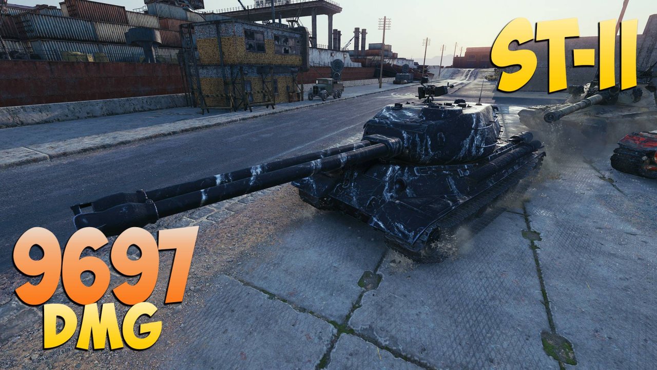 СТ-II - 9 Kills 9.6K DMG - Почти гайд! - Мир Танков