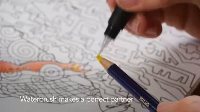 Карандаши Derwent Inktense Pencils смотреть онлайн