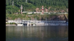 Красноярская ГЭС фото