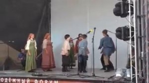 «Пляска Елецкого» (село Высоково). Фольклорный ансамбль «Улейма»