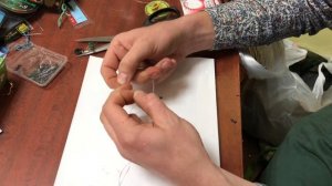 Простая снасть для ловли с кормушкой (фидером)