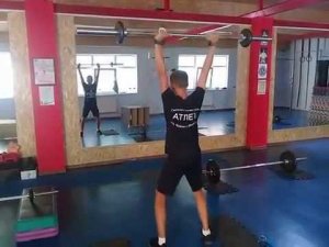 CrossFit в Grif.pro тренировка команды Кайдзен-кроссфит 19.08.2018